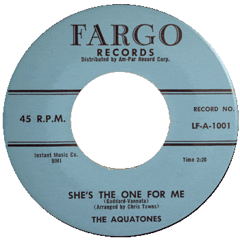 Aquatones - She's The One For Me Second